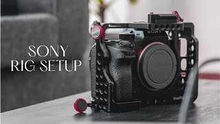 Sony Camera Rig Setup 2021