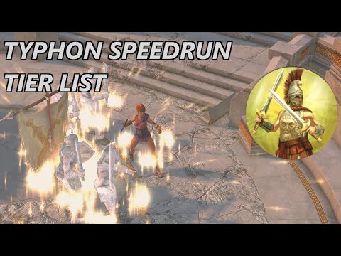 Titan Quest Typhon Speedrun Tier List (6/11) - Warfare