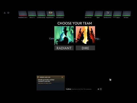 Choose between Radiant vs Dire in Dota 2? :O Old? New? Glitch? #shots