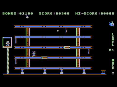 Hard Hat Mack for the Atari 8-bit family