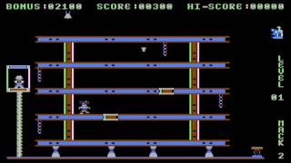 Hard Hat Mack for the Atari 8-bit family