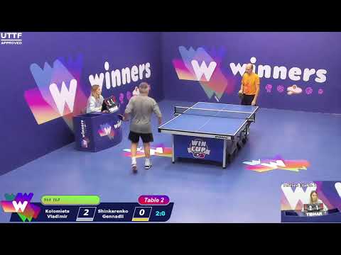 WINners CUP table 2  24.11 Kolomiets Vladimir - Shinkarenko Gennadii 19:00