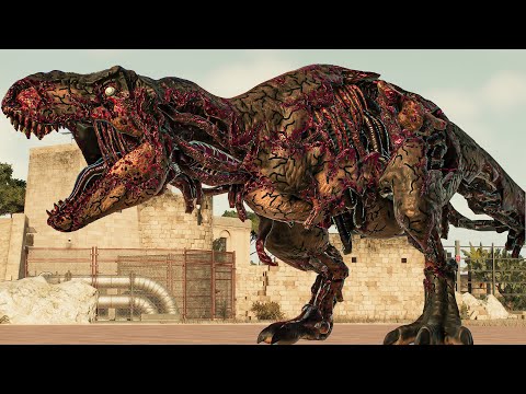 King of Zombies - T-Rex - Apocalypse in Jurassic Park | E08 | Jurassic World Evolution 2