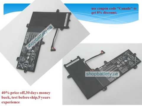 ASUS C21N1504, B21N1504, 0B200-01710100, TP200SA, TP200SA-FV0133T, TP200S, 2-cell laptop batteries