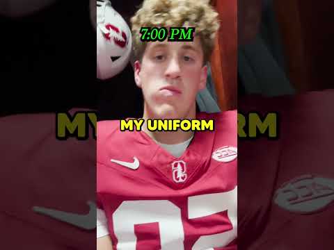 Day In The Life Of A D1 Athlete At Stanford (Gameday Edition)