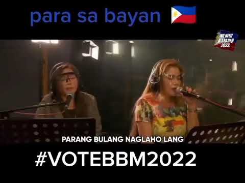 Awit Para sa bayan#BBMFORPRESIDENT✌️✌️