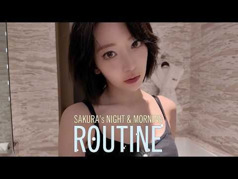 LE SSERAFIM's Sakura Shares Night & Morning Routine in New Video