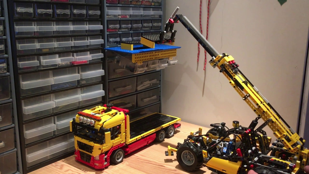 Lego Technic Telescopic Handler 8295 Functions