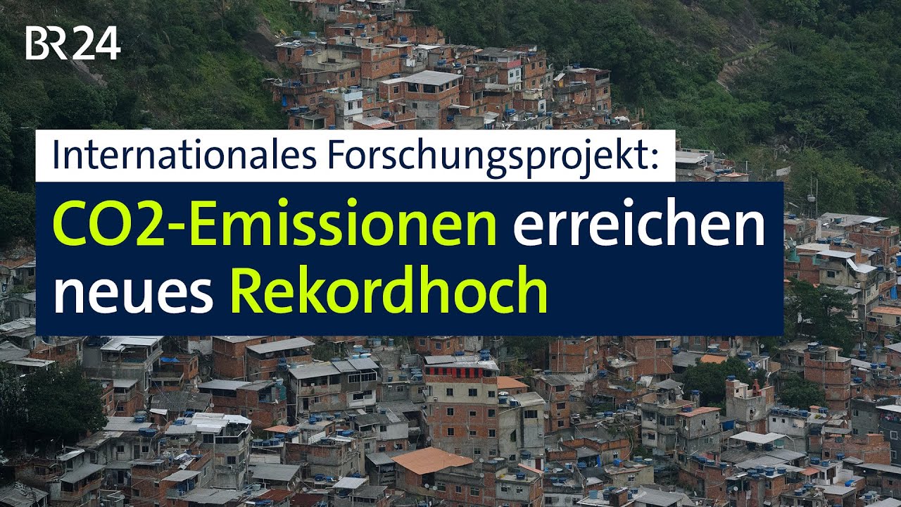 Klimagipfel: CO2-Emissionen erreichen neues Rekordhoch | BR24