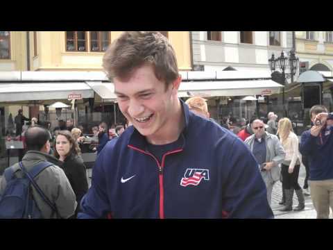The U.S. National Under-18 Team in Prague - 2012 IIHF World Men's Under-18 Championship
