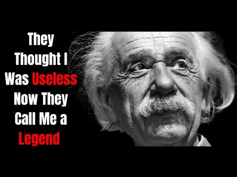 Motivational Success Story Of Albert Einstein
