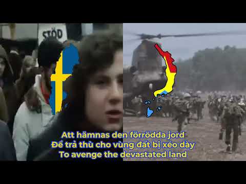 "Befria södern" - Liberate the South in Swedish/Giải phóng Miền Nam tiếng Thụy Điển