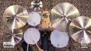 Video thumbnail for Used Zildjian 19" K Dark Thin Crash Cymbal - 1594g (UK0905-1042617T) by Memphis Drum Shop