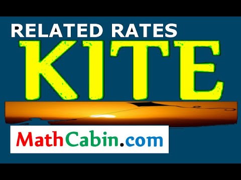 🚀 Related Rates Kite problem ! ! ! ! !