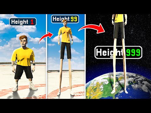 SHORTEST vs TALLEST PERSON in GTA 5!