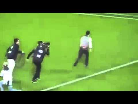 Fail  guy run from marriage proposal before FC Groningen vs ADO Den Haag 2015 HD