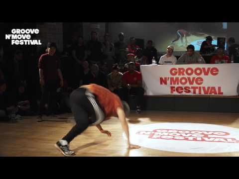1/4 Final - Timo & Pac Pac (tekken FR) vs Jerry et Nagi (JP) - GNM Bboying battle 2017