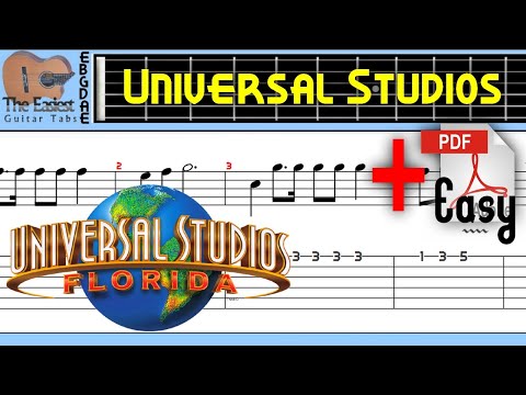Universal Studios - Theme Guitar Tab