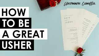 The 7 Most Common Usher Responsibilities for a Wedding