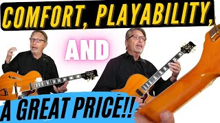 Video thumbnail for Comfort, Playability, and A Very Reasonable Price! | I Love The Sound and Feel of This Thing! | by Rich Severson