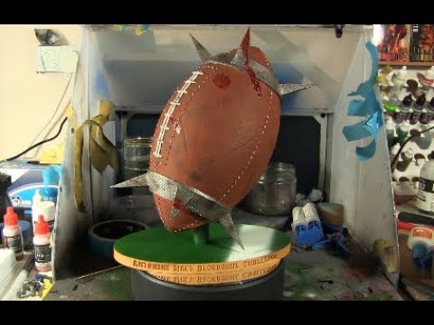Painting a Blood Bowl Trophy