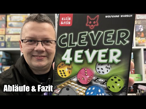 Clever 4 ever (Schmidt) - Das erfolgreiche Roll & Write geht in die 4. Runde - ab 8 Jahren