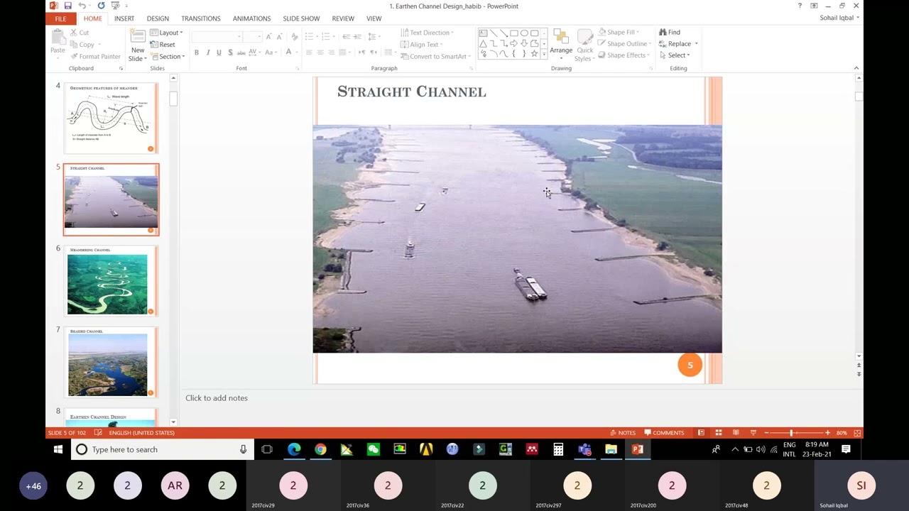 01-Earthen Channel Design | Canal Design | Irrigation Engineering