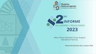 SEGUNDO INFORME DE  RESULTADOS Y LABORES 2023.