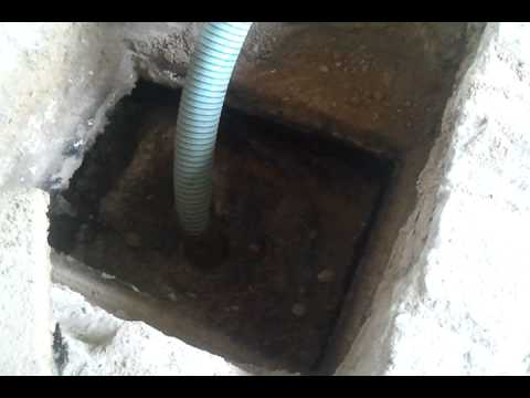 Vidage de la fosse septique