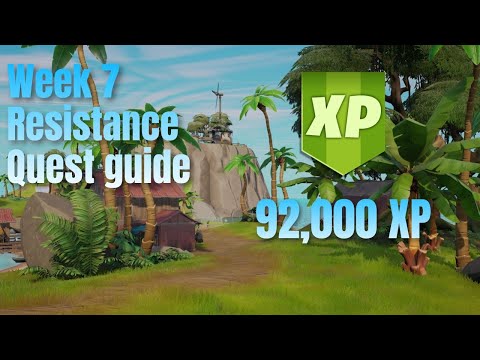 Fortnite Week 7 Resistance Quest Guide