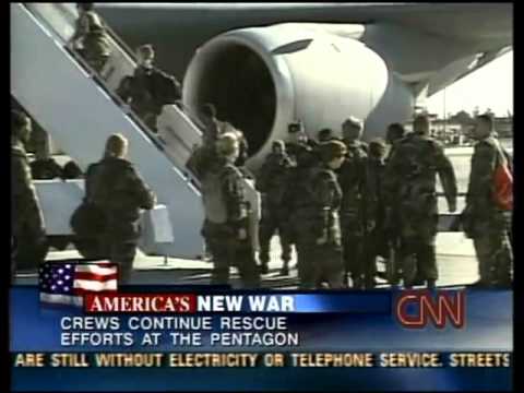 CNN 9/11 LIVE TV Coverage (9/17/01)  4:30 A.M - 4:45 A.M