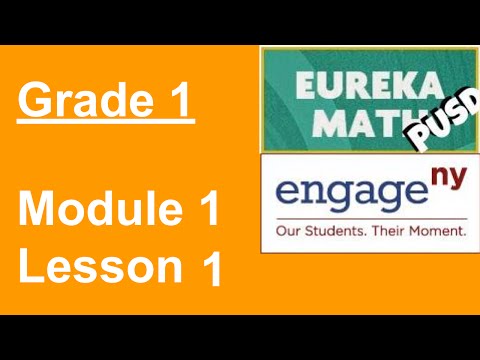 Eureka Math Grade 1 Module 1 Lesson 1