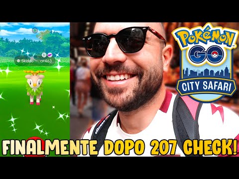 FINALMENTE SHINY SKIDDO! TERMINA COSÌ LA BARCELLONA CITY SAFARI - Pokémon GO