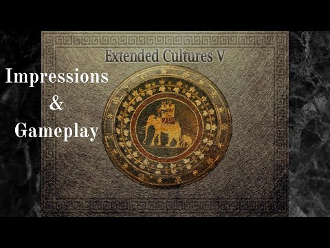 Extended Cultures 5 Impressions and Gameplay (Mod for Rome Total War)