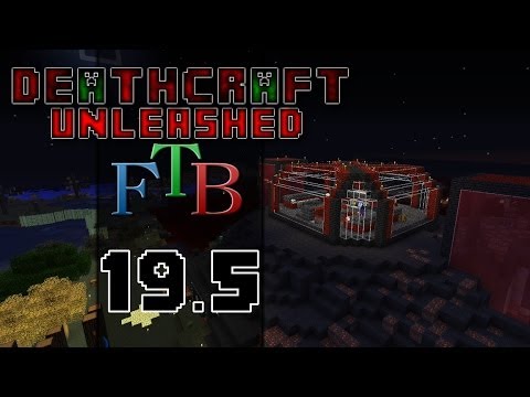 DeathCraft FTB Unleashed SMP - Ep 19 5 - Server Tour With The DeathCrew!