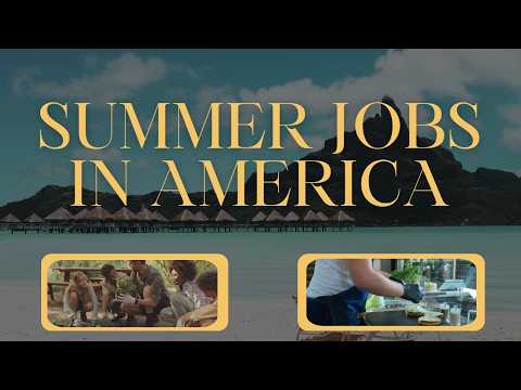 Summer Jobs in America | English Listening A2–B1