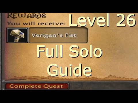 Classic WoW - Verigan's Fist Paladin Solo Guide