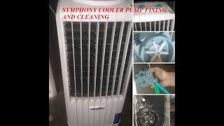 || PUMP NOT WORKING || Symphony diet cooler, PUMP cleaning, overhaul, Filter and Tank cleaning.