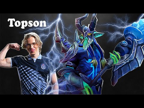 Topson - Leshrac Midlane | Dota 2 7.28a Gameplay