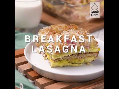 Tasty Breakfast Lasagna
