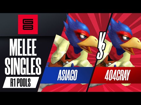 Asiago vs. 404Cray - Melee Singles R1 Pools - Genesis 8