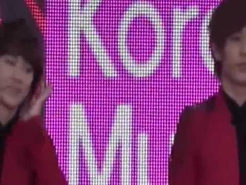 120407 KMW 2012 in Bangkok - Boyfriend Talking + Singing Boyfriend + Don't Touch My Girl (MinWoo)