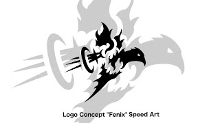 【携帯GFX】Logo Concept "Fenix" Speed Art【SA】