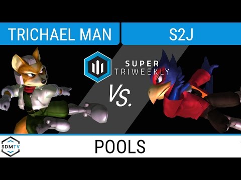 UCSD STW 4 - OXY | Trichael Man (Fox) vs. Tempo | S2J (Falco) - SSBM Pool 1 WSF - Smash Melee