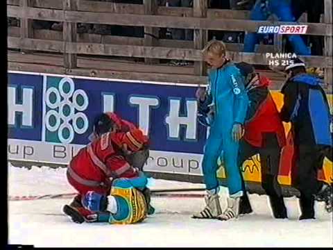 Janne Ahonen Planica 240m Flug 2005 Eurosport original Kommentar