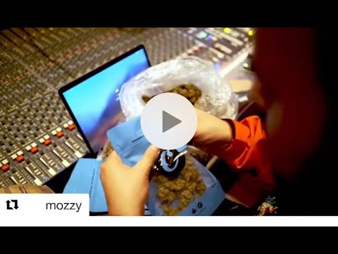 Berner in the studio working on new ablum with mozzy #mozzy #berner