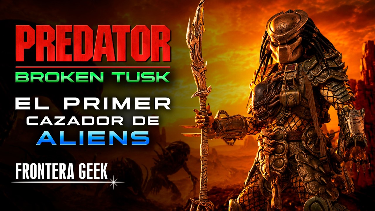 PREDATOR BROKEN TUSK: La Historia del Primer Depredador Cazador de Aliens | Alien VS Predator (1989)