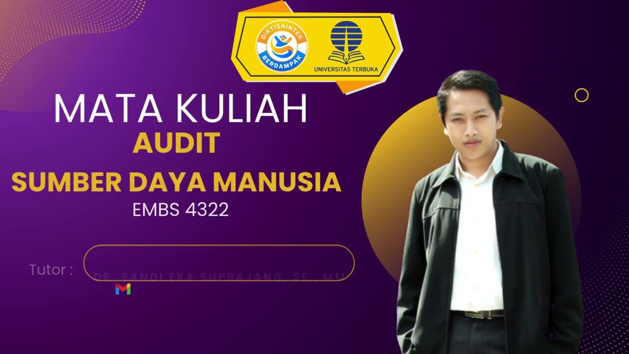 Audit Sumber Daya Manusia (EMBS 4322) - Tutorial Online Universitas Terbuka