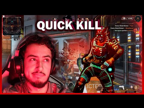 QUICK KILL WITH GOOD FOREIGN TEAM IN ARENAS RANKED - APEX LEGENDS