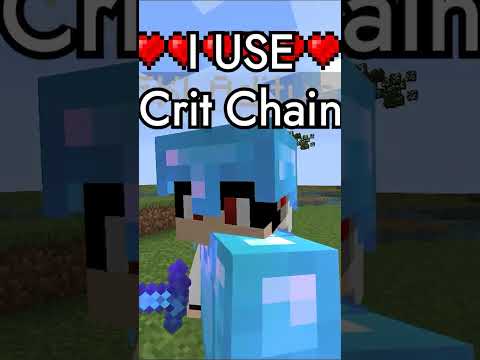 When Enemy use Comos and You Use Crit Chain to Win in Minecraft #pvp #minecraft #minecraftshorts